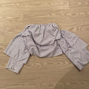 ASOS sleeveless top with detachable sleeves